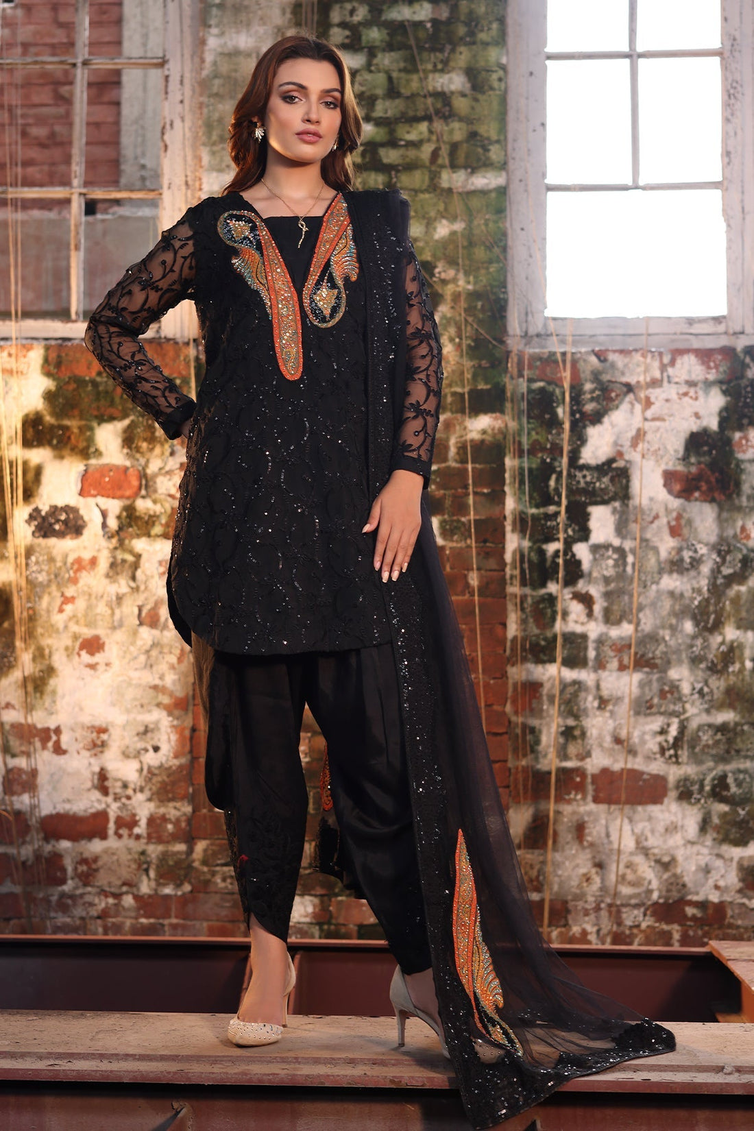 Charizma | Festive Pret | CMA-4-051 BB - by Libasekhas UK - Registered Vendor of : Charizma - 100% Original Designer Dress