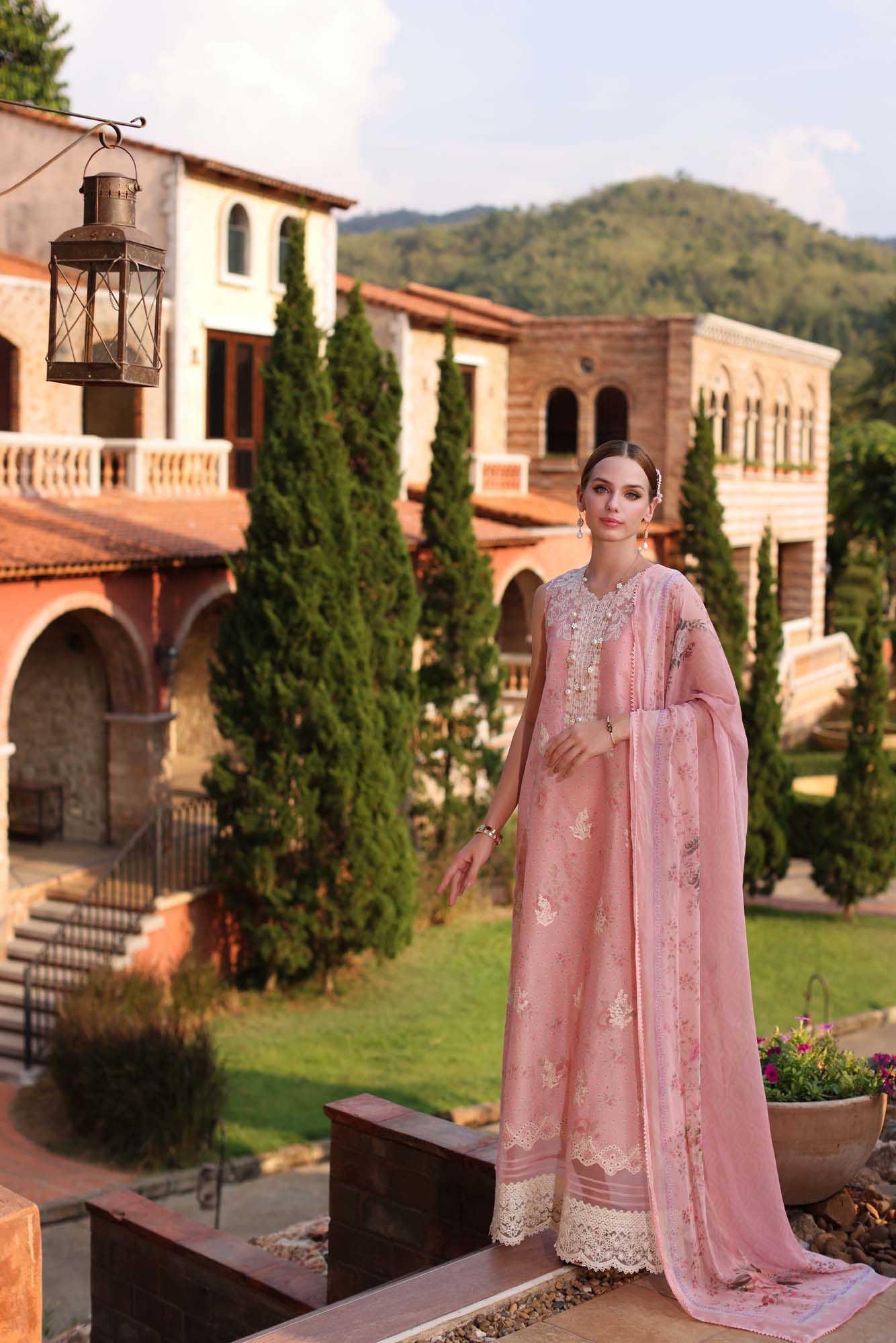 Noor by Saadia Asad | Eid Luxe Printkari 24 | D7 - by - Libasekhas UK - Registered Vendor of : Noor by Saadia Asad - 100% Original Designer Dresss