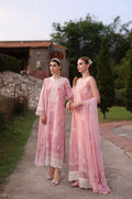 Noor by Saadia Asad | Eid Luxe Printkari 24 | D7 - by - Libasekhas UK - Registered Vendor of : Noor by Saadia Asad - 100% Original Designer Dresss