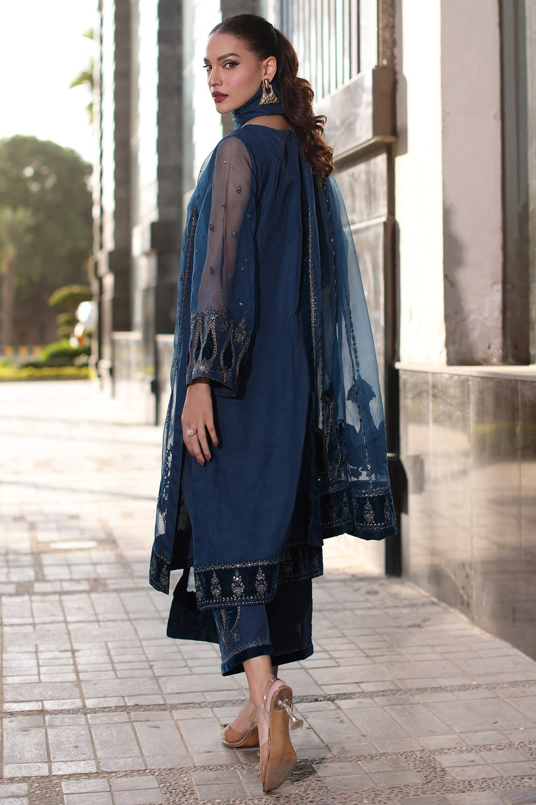 Charizma | Festive Pret | CMA-4-092 - by - Libasekhas UK - Registered Vendor of : Charizma - 100% Original Designer Dresss