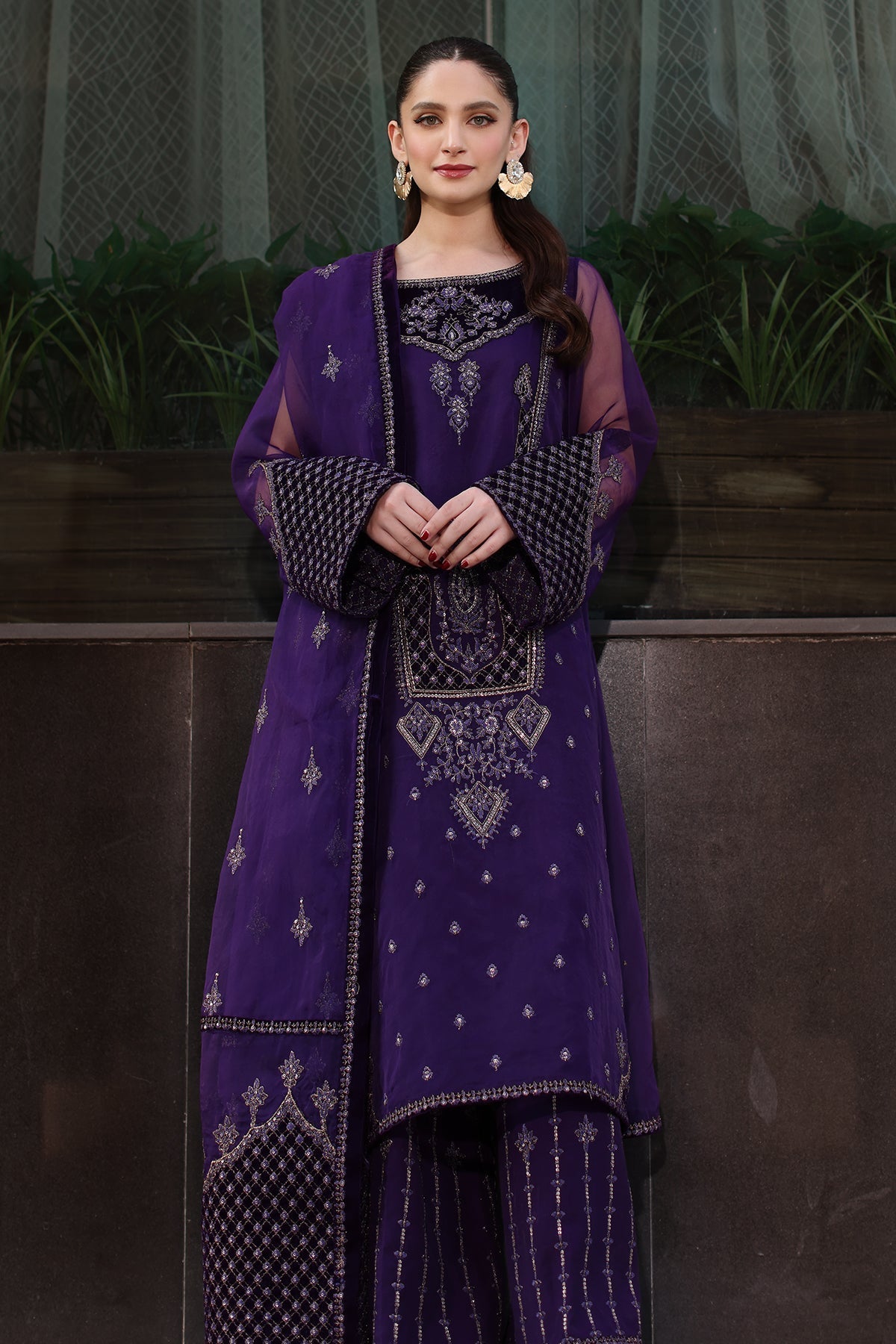 Charizma | Festive Pret | CMA-4-086 - by - Libasekhas UK - Registered Vendor of : Charizma - 100% Original Designer Dresss
