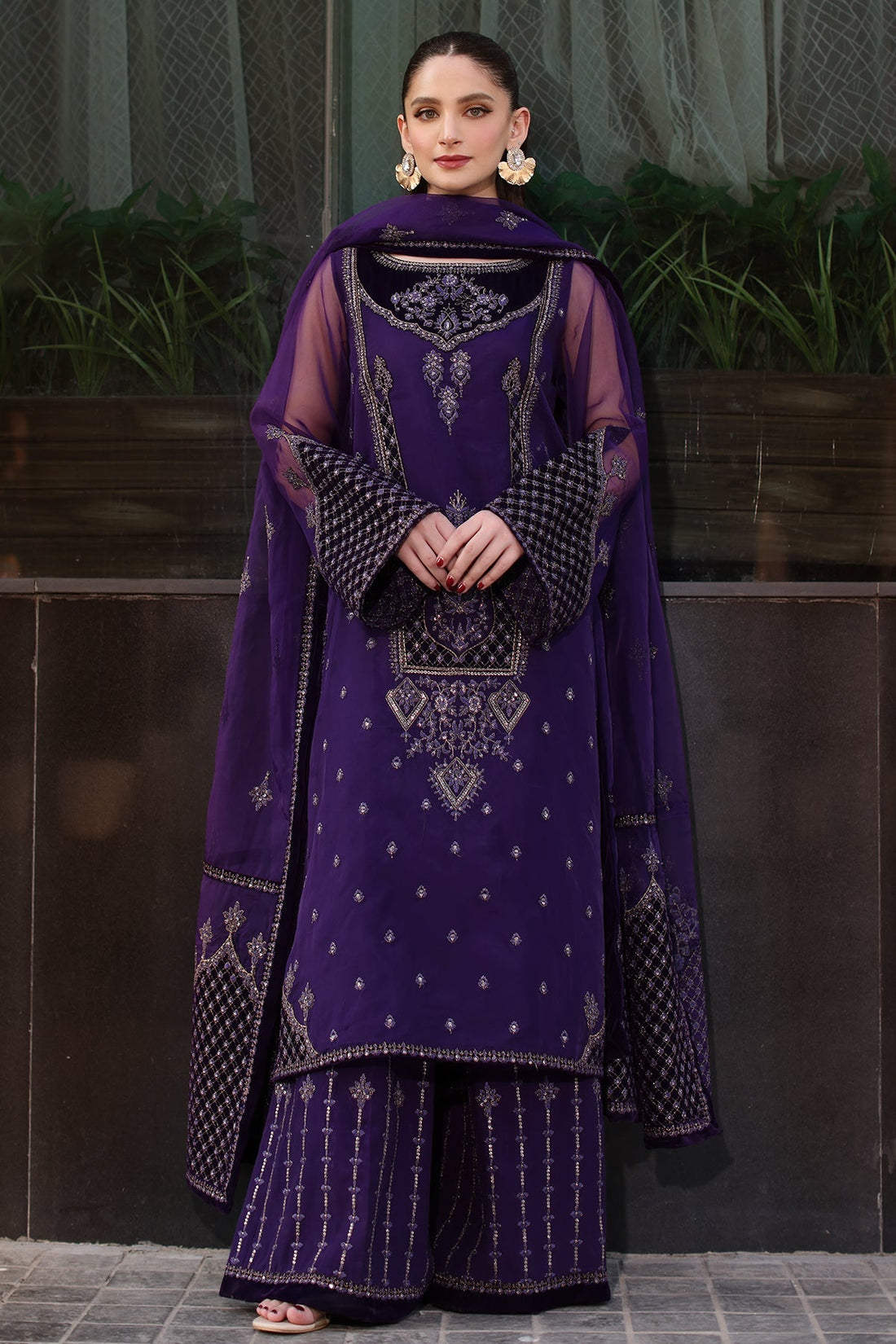 Charizma | Festive Pret | CMA-4-086 - by - Libasekhas UK - Registered Vendor of : Charizma - 100% Original Designer Dresss