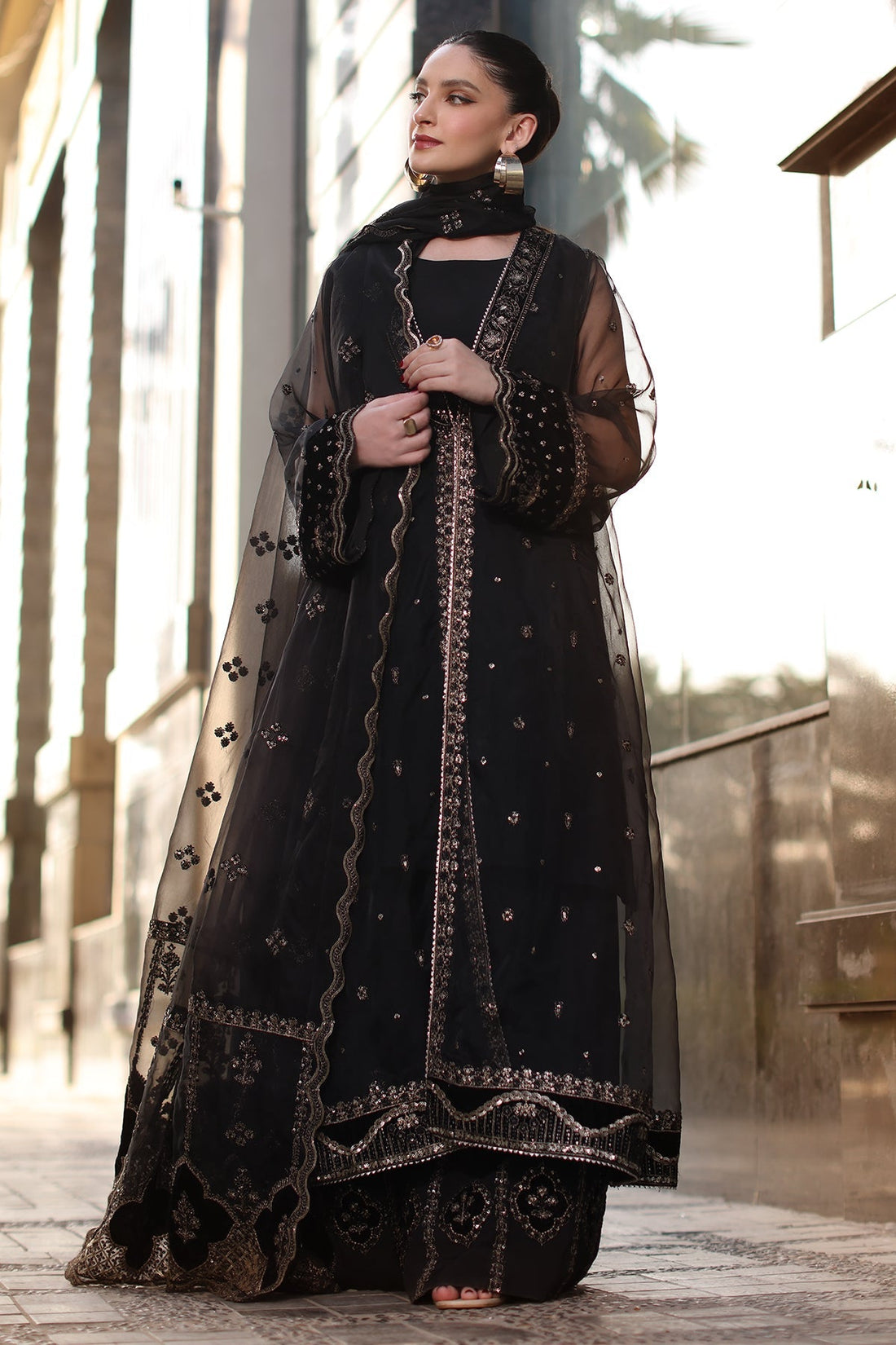 Charizma | Festive Pret | CMA-4-105 - by - Libasekhas UK - Registered Vendor of : Charizma - 100% Original Designer Dresss