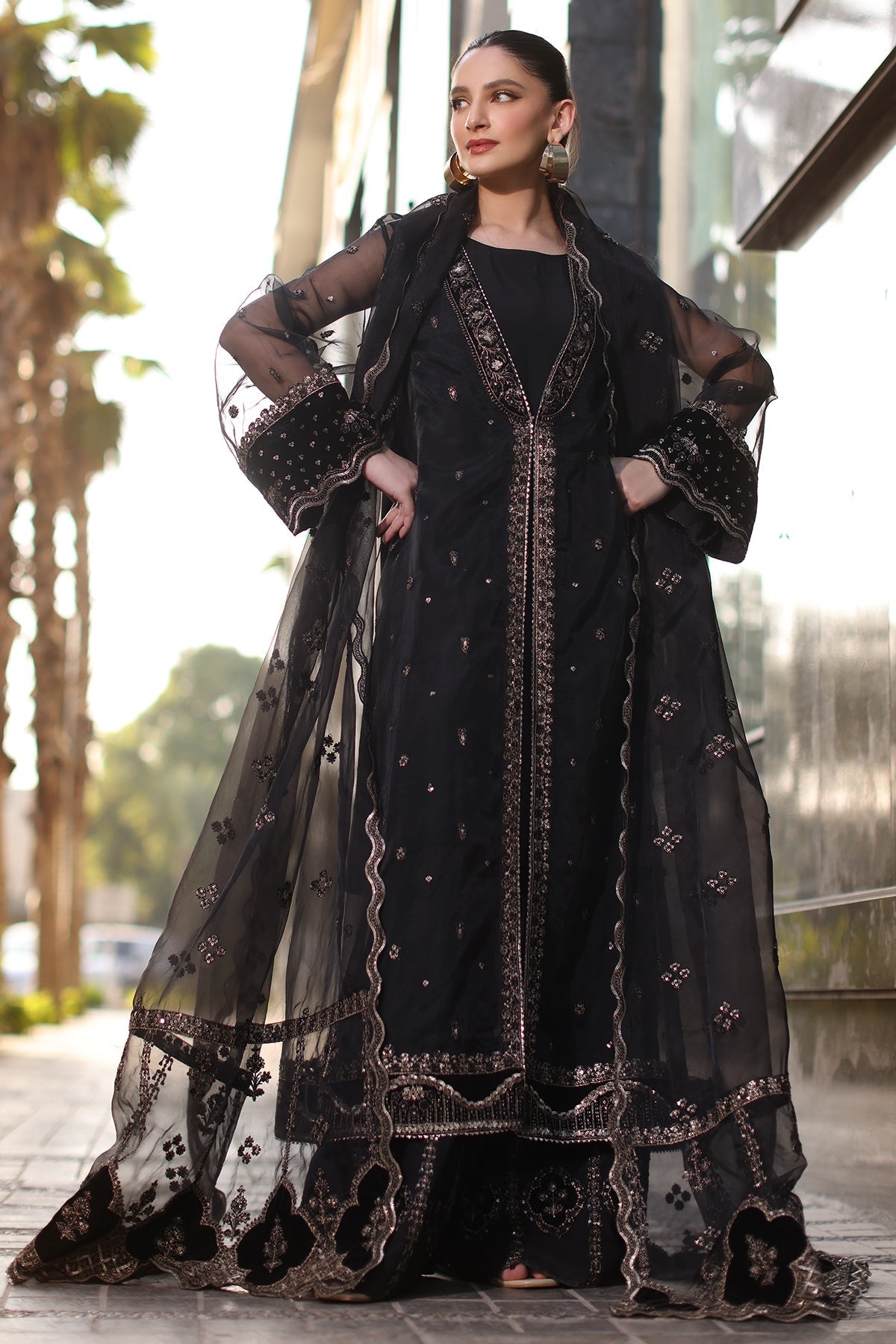 Charizma | Festive Pret | CMA-4-105 - by - Libasekhas UK - Registered Vendor of : Charizma - 100% Original Designer Dresss