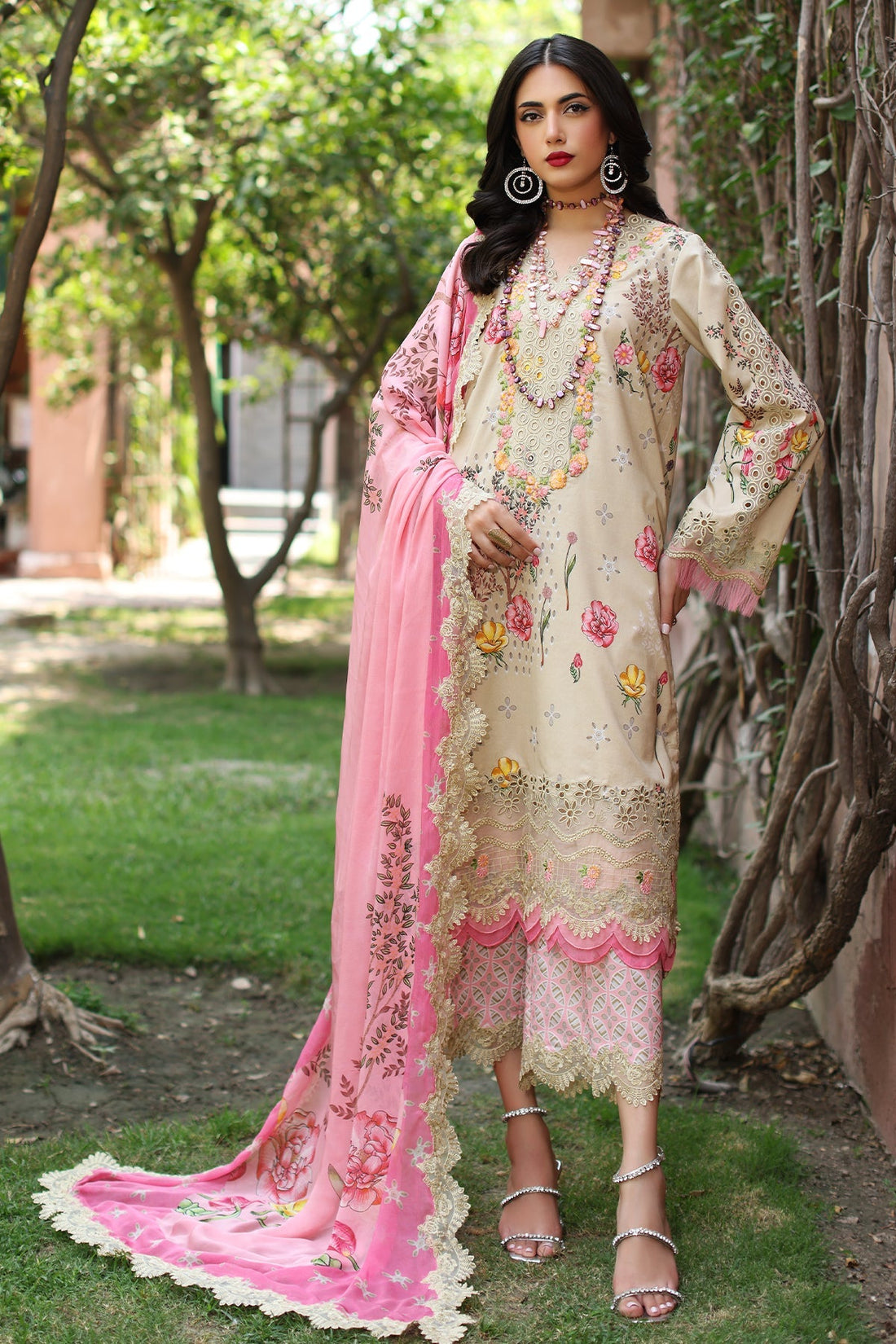 Charizma | Combination 25 | CCS-4-19 - by - Libasekhas UK - Registered Vendor of : Charizma - 100% Original Designer Dresss