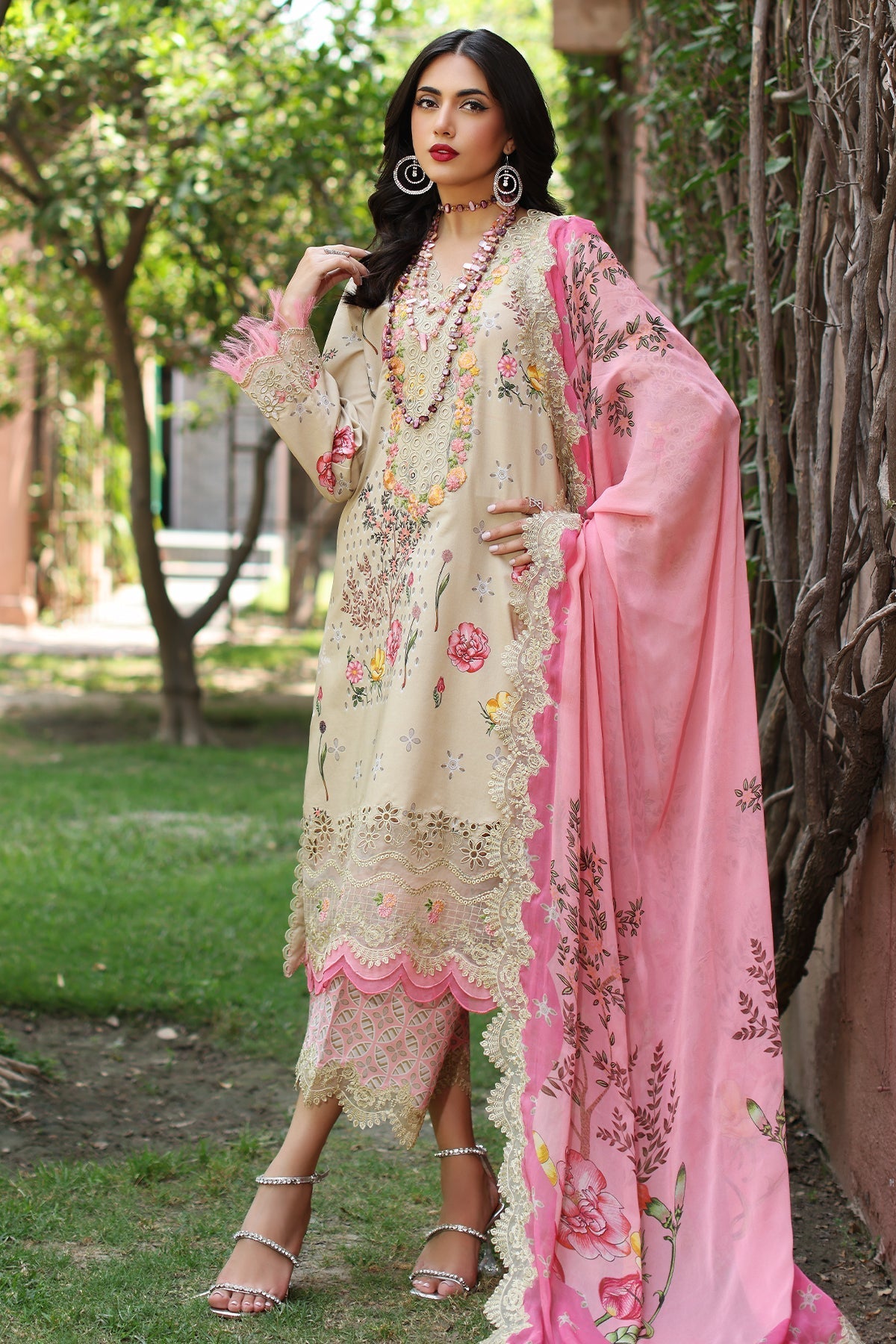 Charizma | Combination 25 | CCS-4-19 - by - Libasekhas UK - Registered Vendor of : Charizma - 100% Original Designer Dresss