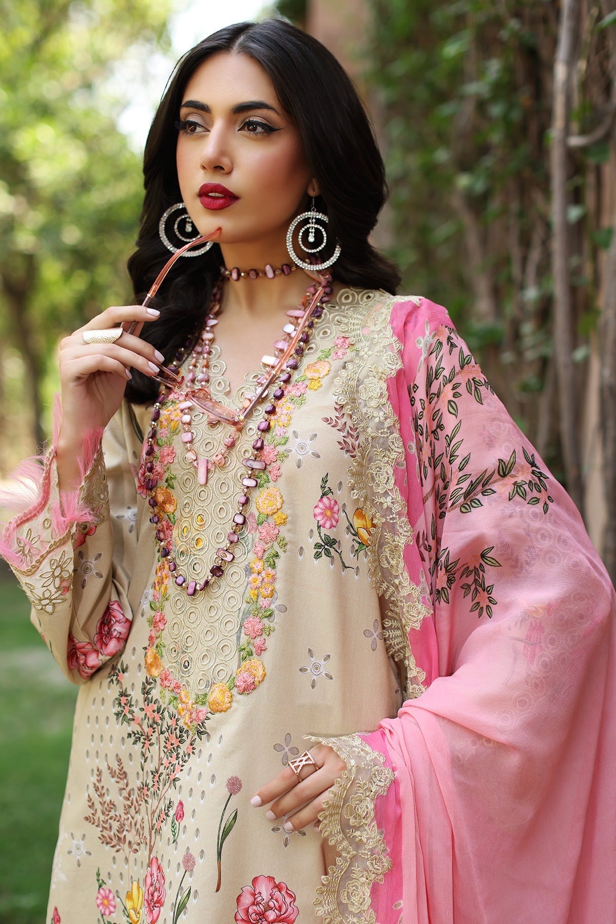 Charizma | Combination 25 | CCS-4-19 - by - Libasekhas UK - Registered Vendor of : Charizma - 100% Original Designer Dresss