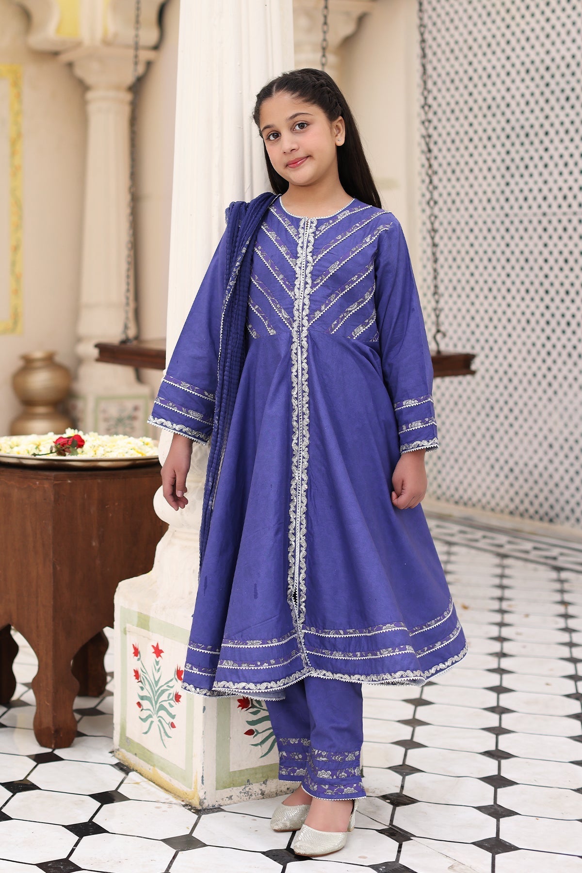 Charizma | Festive Pret | KIDS-4-05 - by - Libasekhas UK - Registered Vendor of : Charizma - 100% Original Designer Dresss