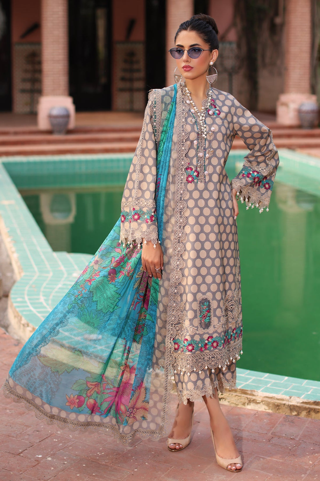 Charizma | Combination 25 | CCS-4-22 - by - Libasekhas UK - Registered Vendor of : Charizma - 100% Original Designer Dresss