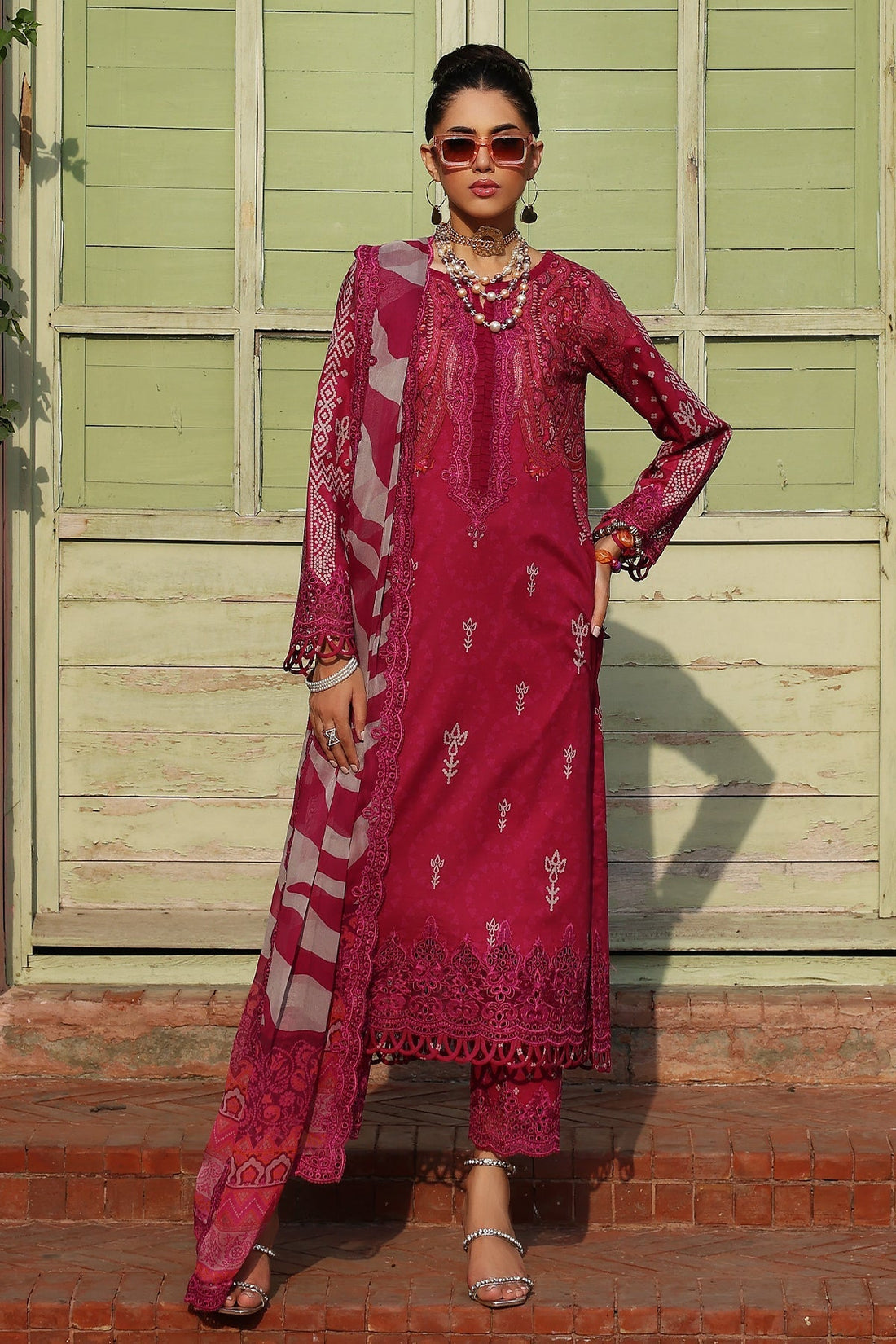 Charizma | Combination 25 | CCS-4-23 - by - Libasekhas UK - Registered Vendor of : Charizma - 100% Original Designer Dresss