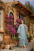 Noor by Saadia Asad | Luxe Chikankari 25 | D5-B - by - Libasekhas UK - Registered Vendor of : Noor by Saadia Asad - 100% Original Designer Dresss