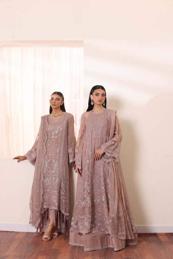 Noor by Saadia Asad | Noor Chiffon De Luxe | D7 - by - Libasekhas UK - Registered Vendor of : Noor by Saadia Asad - 100% Original Designer Dresss