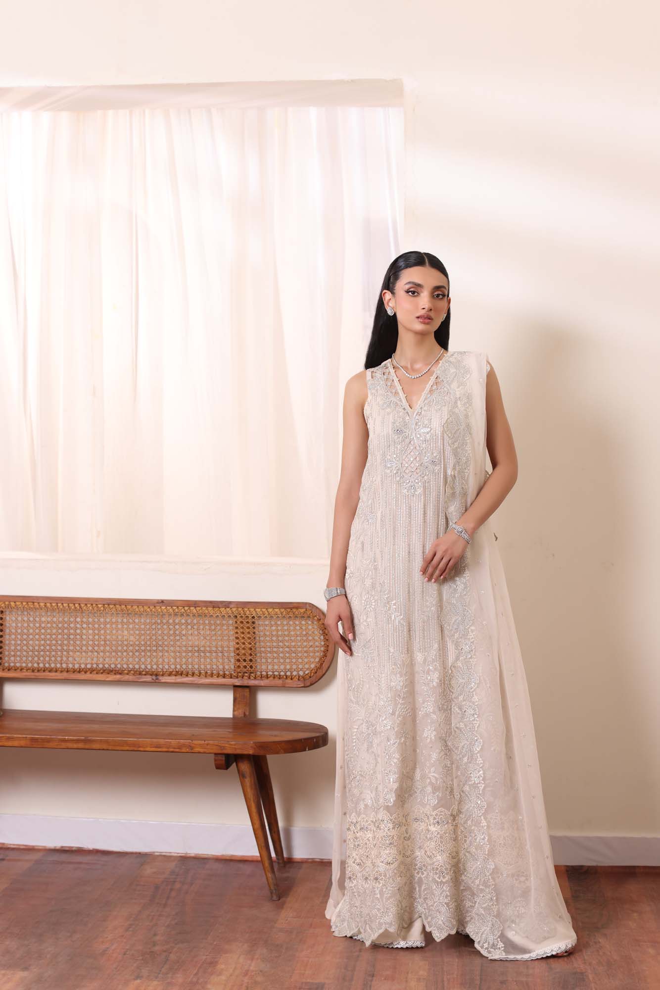 Noor by Saadia Asad | Noor Chiffon De Luxe | D5 - by - Libasekhas UK - Registered Vendor of : Noor by Saadia Asad - 100% Original Designer Dresss