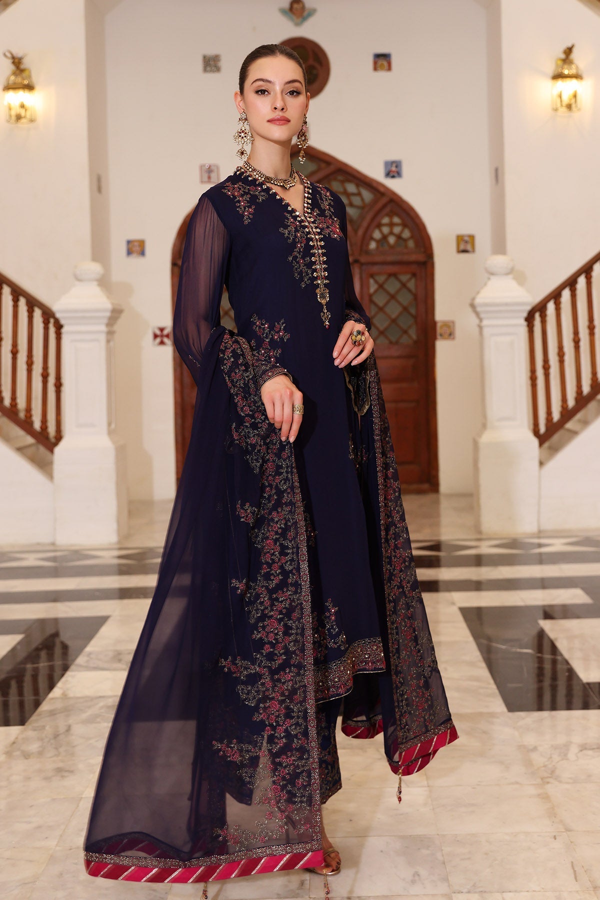 Chinyere | Formal Wedding Exclusive | INDIGO BUNCH (AA5260) - by - Libasekhas UK - Registered Vendor of : Chinyere - 100% Original Designer Dresss