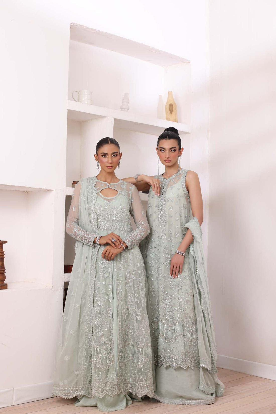 Noor by Saadia Asad | Noor Chiffon De Luxe | D8 - by - Libasekhas UK - Registered Vendor of : Noor by Saadia Asad - 100% Original Designer Dresss