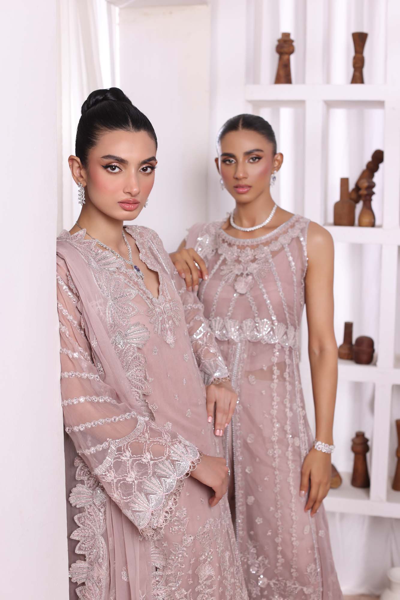 Noor by Saadia Asad | Noor Chiffon De Luxe | D3 - by - Libasekhas UK - Registered Vendor of : Noor by Saadia Asad - 100% Original Designer Dresss