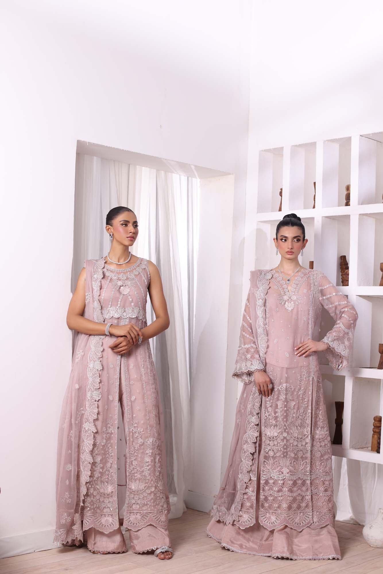 Noor by Saadia Asad | Noor Chiffon De Luxe | D3 - by - Libasekhas UK - Registered Vendor of : Noor by Saadia Asad - 100% Original Designer Dresss