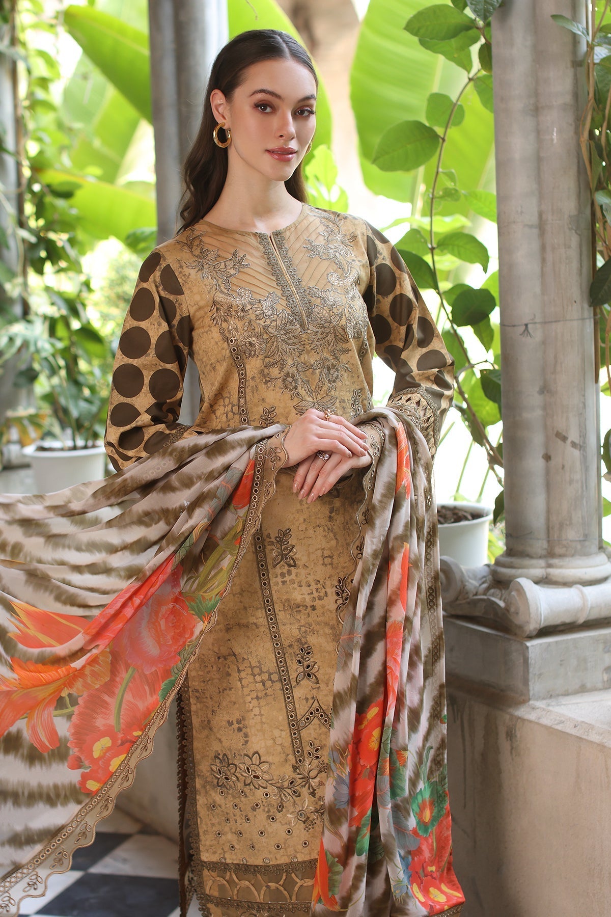 Charizma | Miraas Lawn |CMR5-05 - by - Libasekhas UK - Registered Vendor of : Charizma - 100% Original Designer Dresss
