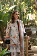 Noor by Saadia Asad | Eid Luxe Printedkari | D4-B - by - Libasekhas UK - Registered Vendor of : Noor by Saadia Asad - 100% Original Designer Dresss