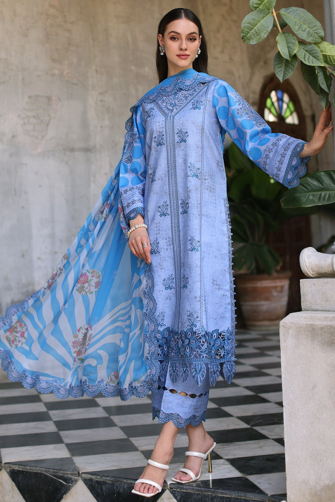 Charizma | Miraas Lawn | CMR5-03 - by - Libasekhas UK - Registered Vendor of : Charizma - 100% Original Designer Dresss