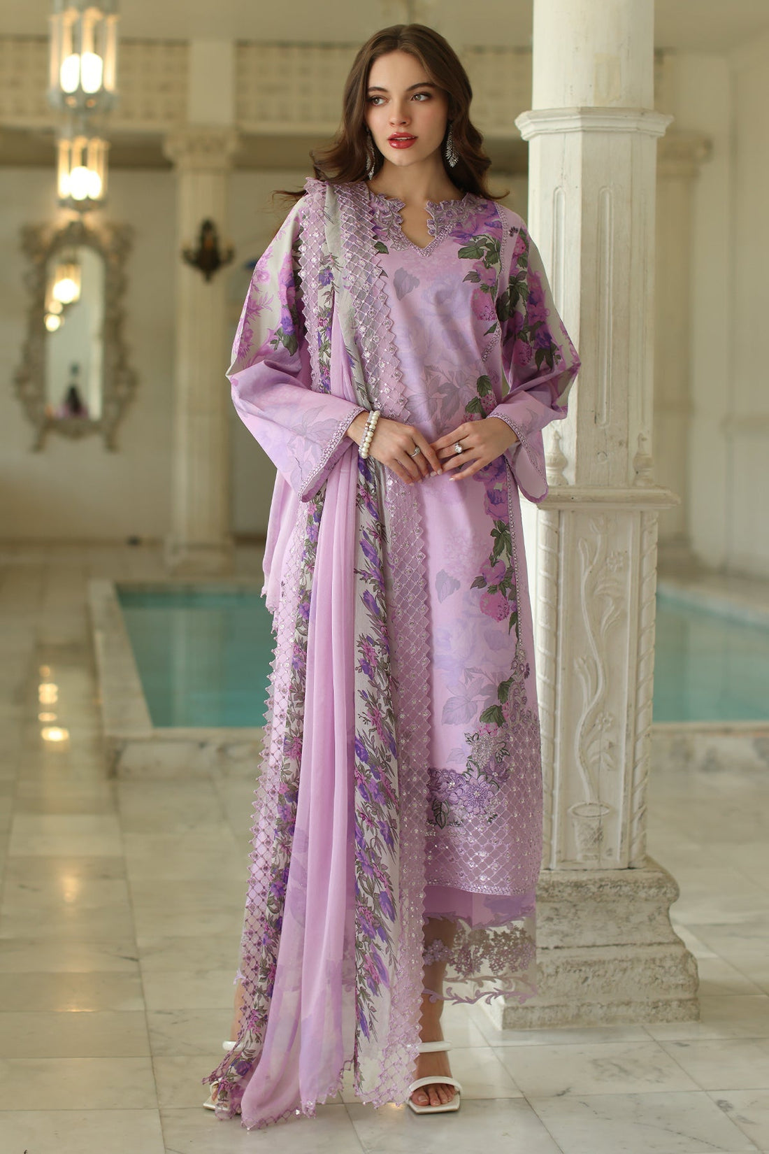 Charizma | Aniq Lawn Collection | AN5-03 - Ladies Clothes -  Libasekhas