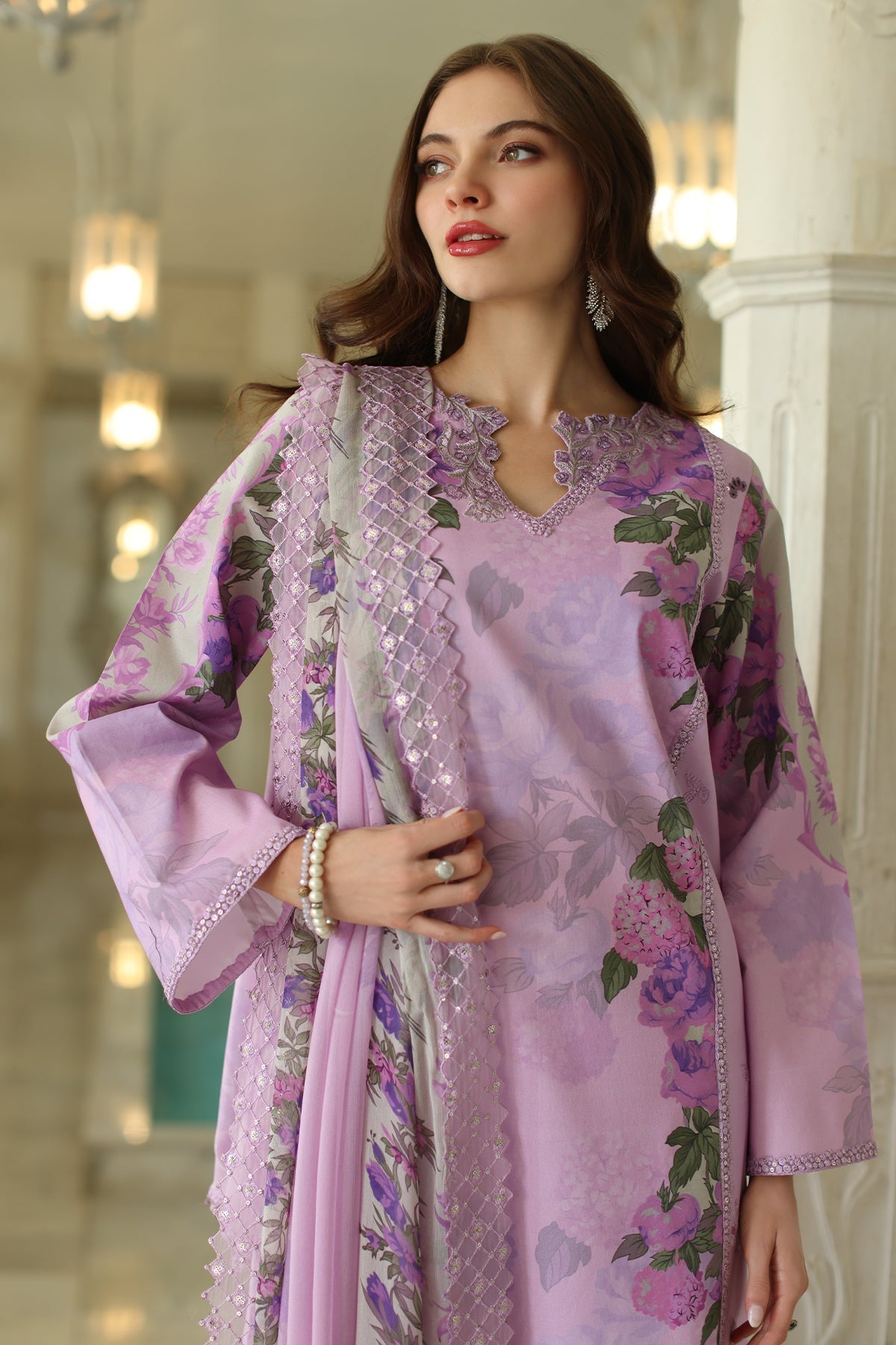 Charizma | Aniq Lawn Collection | AN5-03 - Ladies Clothes -  Libasekhas