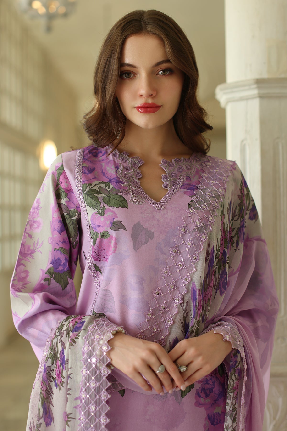 Charizma | Aniq Lawn Collection | AN5-03 - Ladies Clothes -  Libasekhas