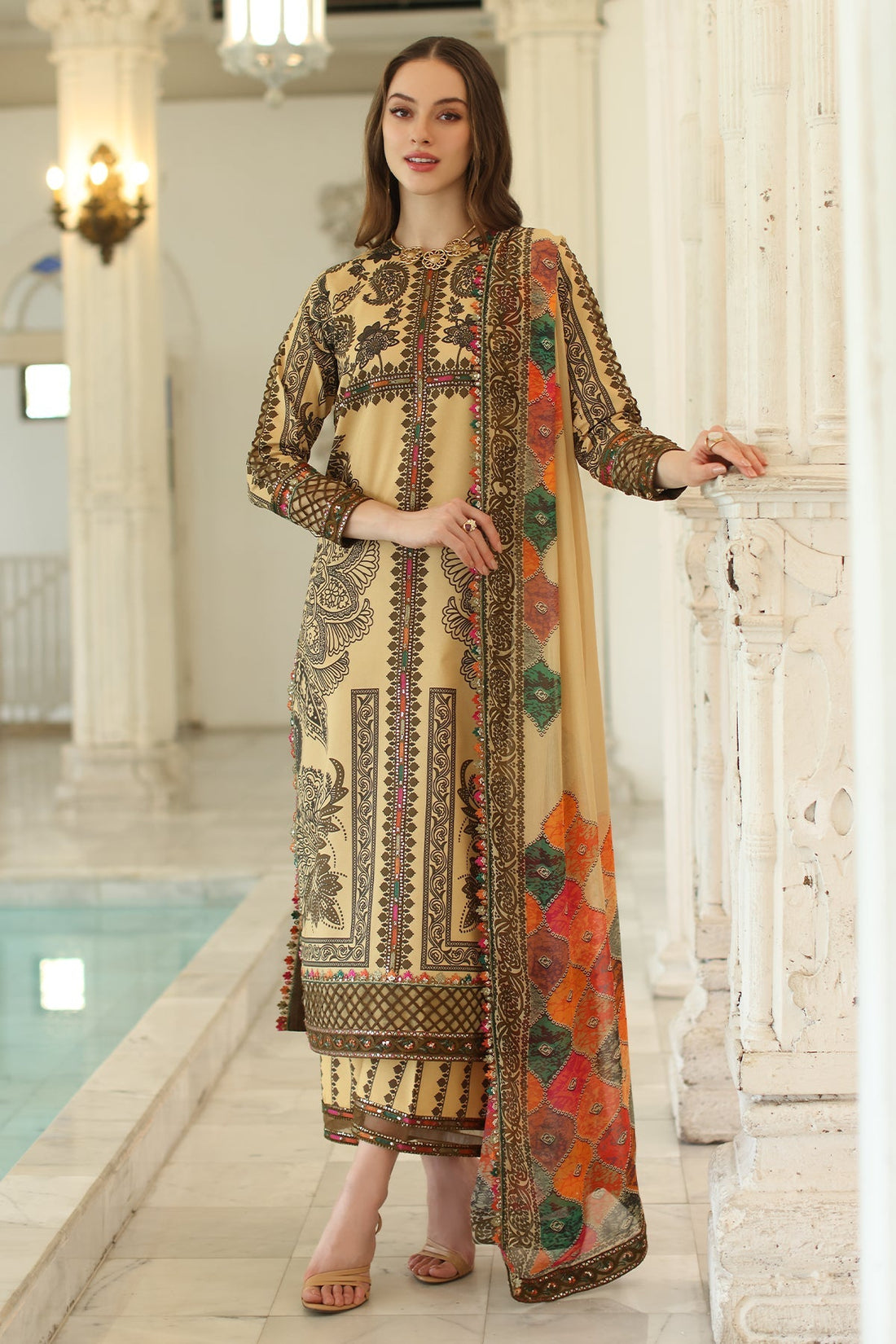 Charizma | Aniq Lawn Collection | AN5-04 - Ladies Clothes -  Libasekhas