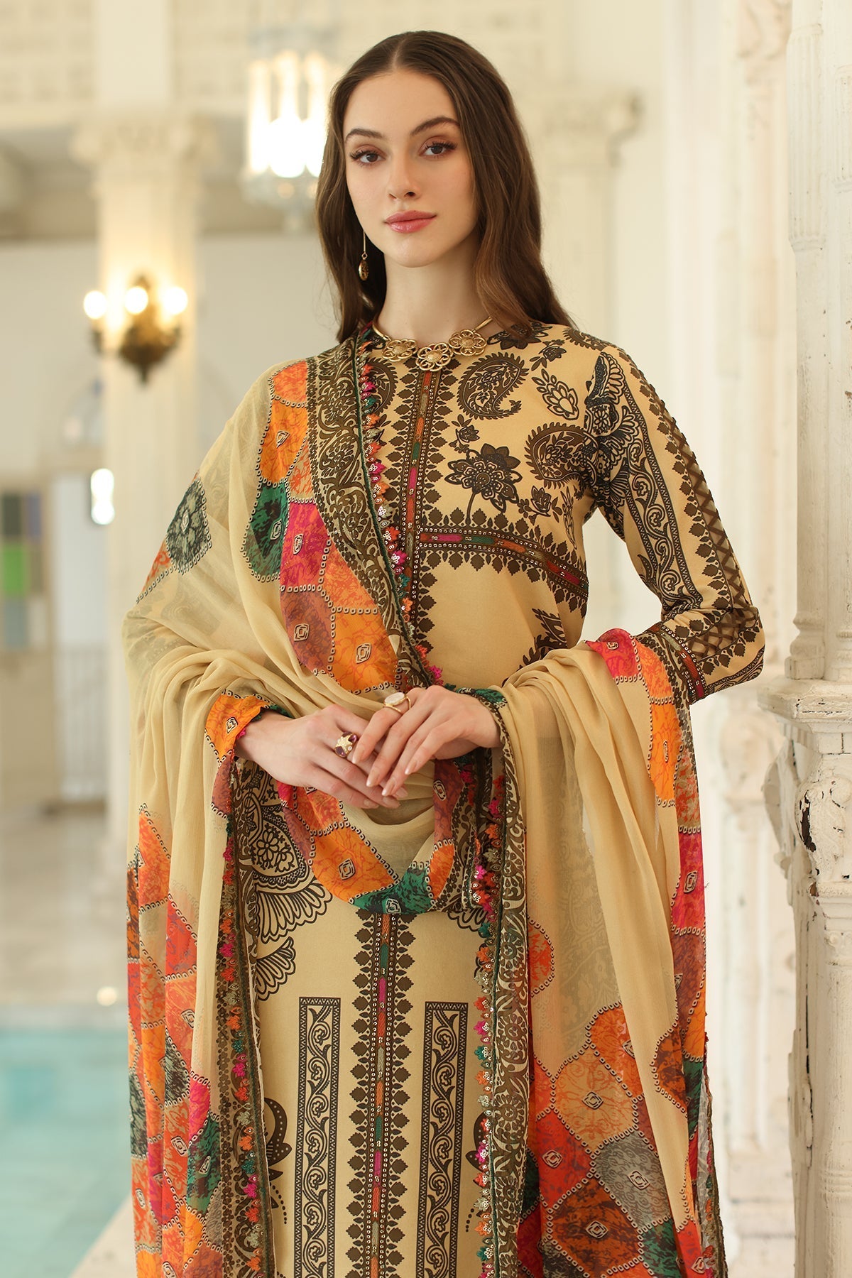 Charizma | Aniq Lawn Collection | AN5-04 - Ladies Clothes -  Libasekhas