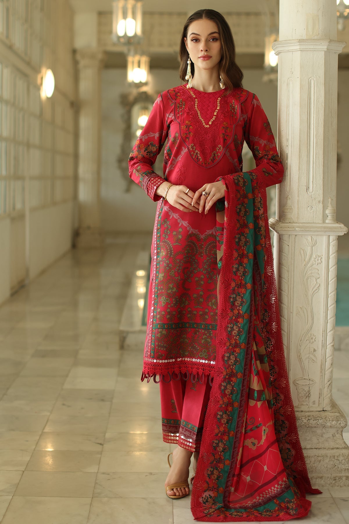 Charizma | Aniq Lawn Collection | AN5-05 - Ladies Clothes -  Libasekhas