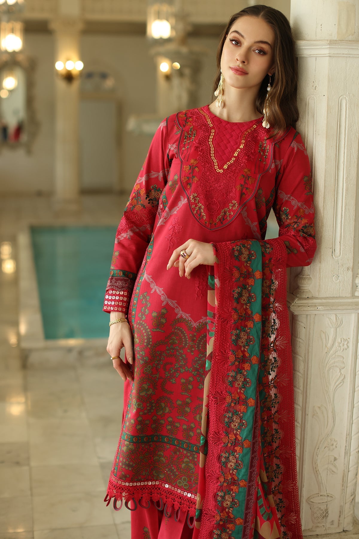 Charizma | Aniq Lawn Collection | AN5-05 - Ladies Clothes -  Libasekhas