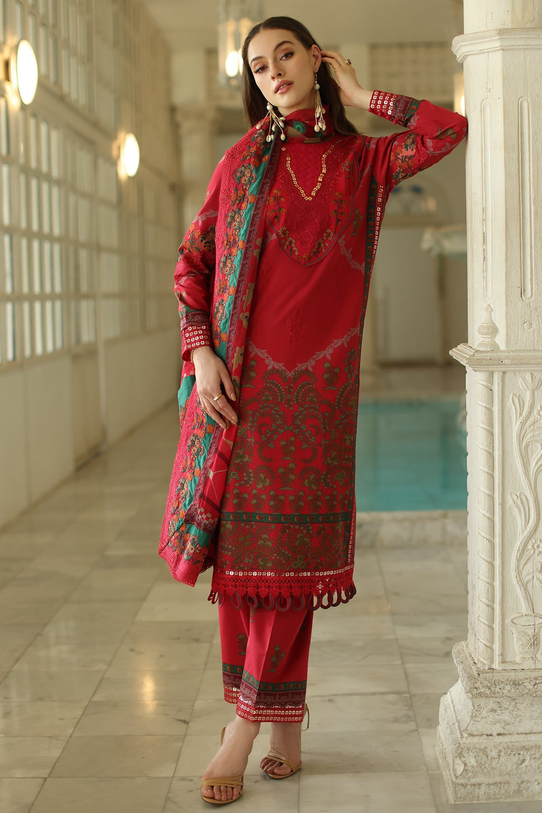 Charizma | Aniq Lawn Collection | AN5-05 - Ladies Clothes -  Libasekhas