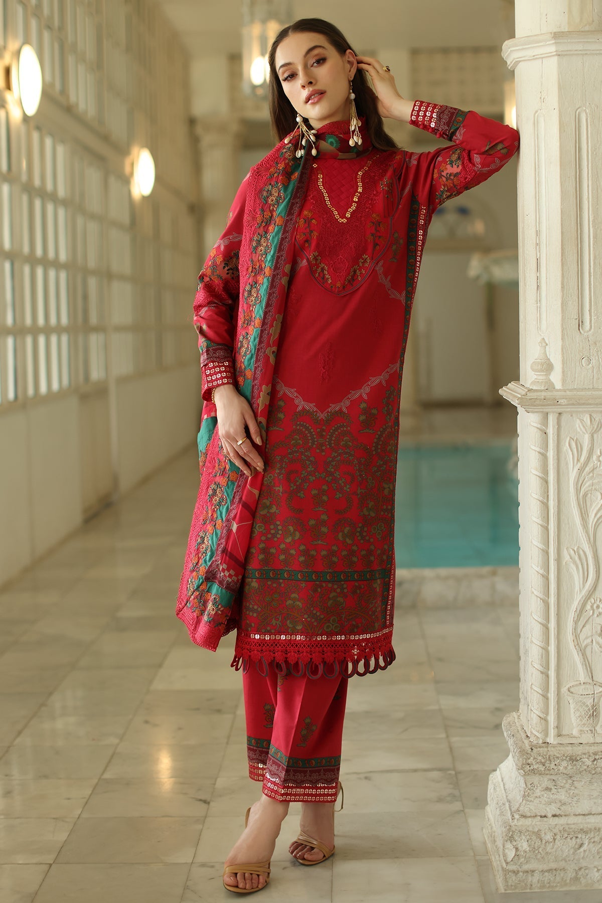 Charizma | Aniq Lawn Collection | AN5-05 - Ladies Clothes -  Libasekhas