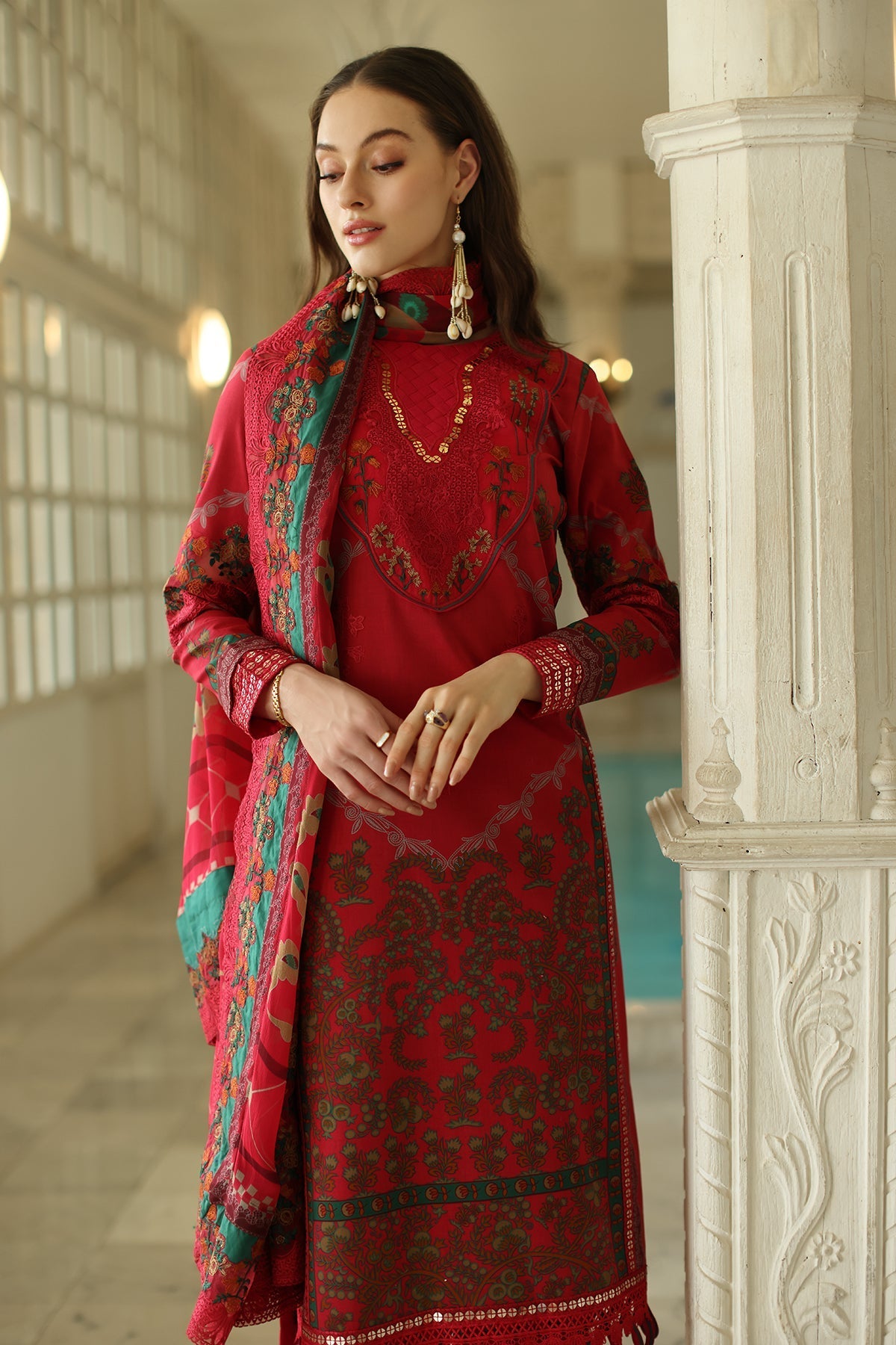 Charizma | Aniq Lawn Collection | AN5-05 - Ladies Clothes -  Libasekhas