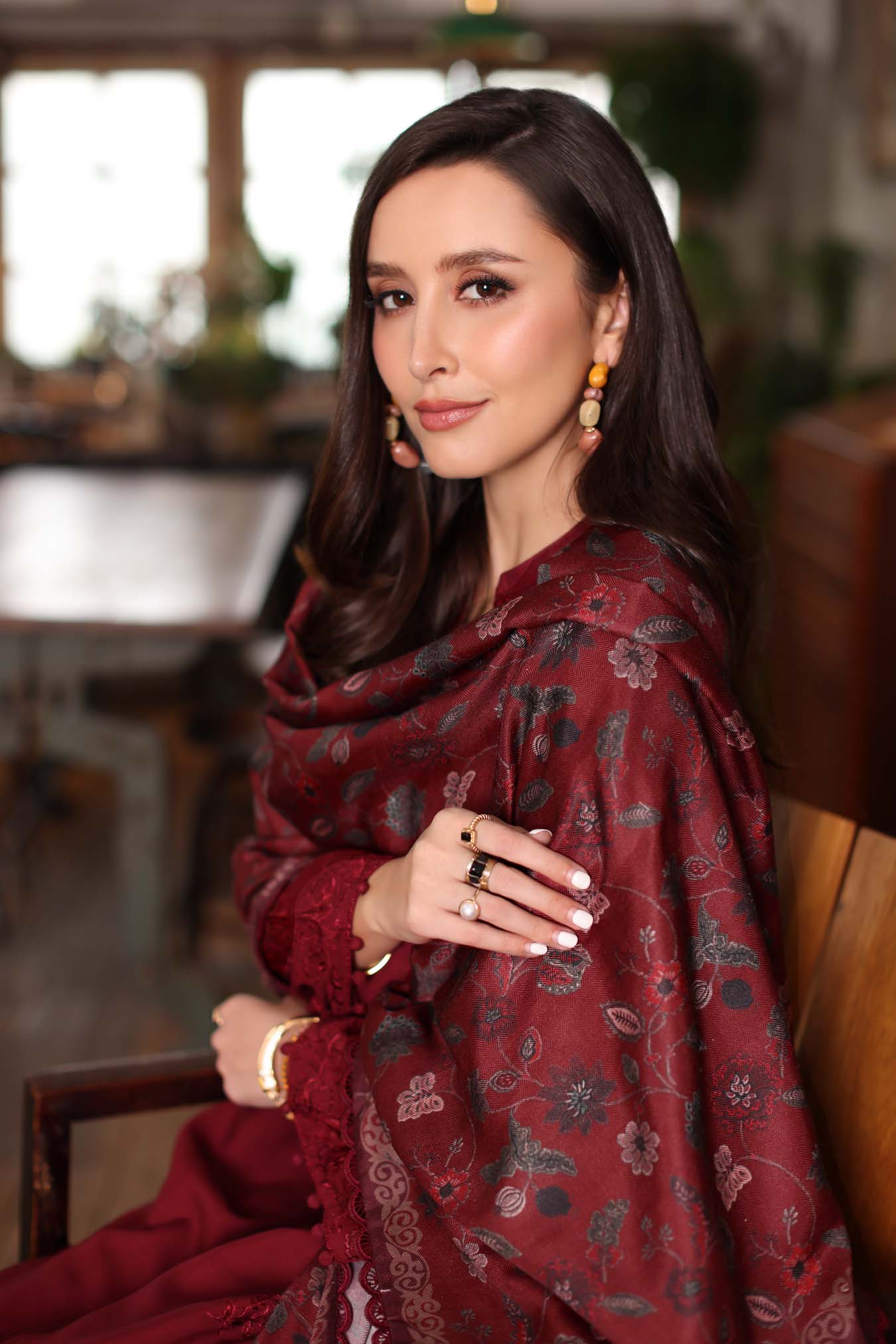 Saadia Asad | Winter Printkhaas 25 | D4 - A - by Libasekhas UK - Registered Vendor of : Saadia Asad - 100% Original Designer Dress