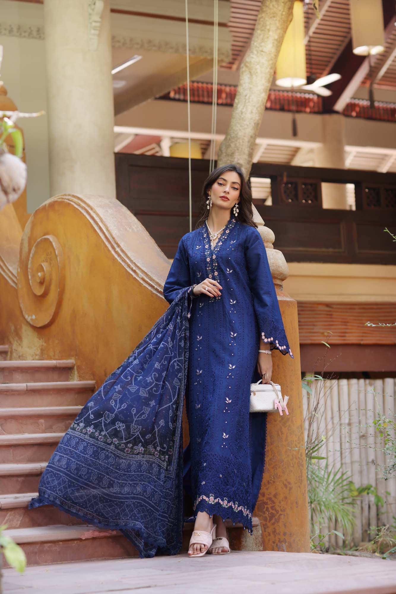Noor by Saadia Asad | Eid Luxury Laserkari 25 | D5-B - by - Libasekhas UK - Registered Vendor of : Noor by Saadia Asad - 100% Original Designer Dresss