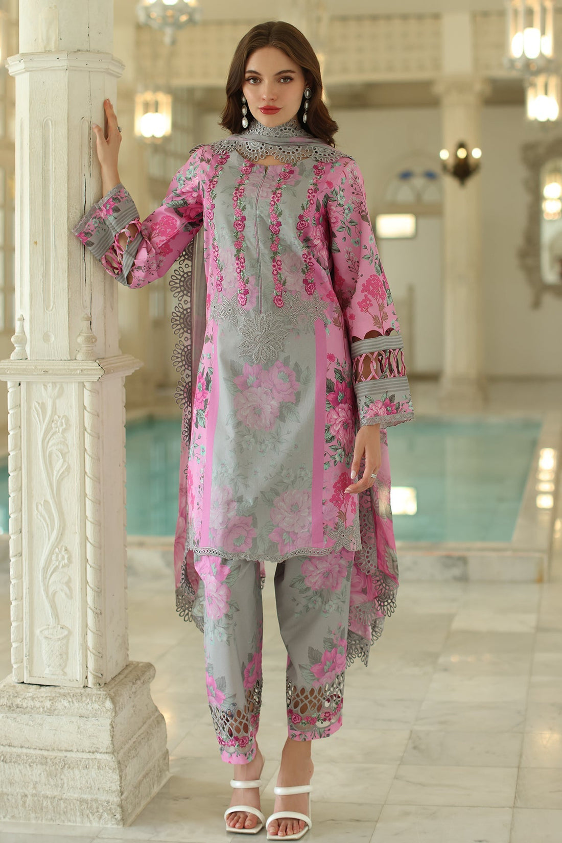 Charizma | Aniq Lawn Collection | AN5-06 - Ladies Clothes -  Libasekhas