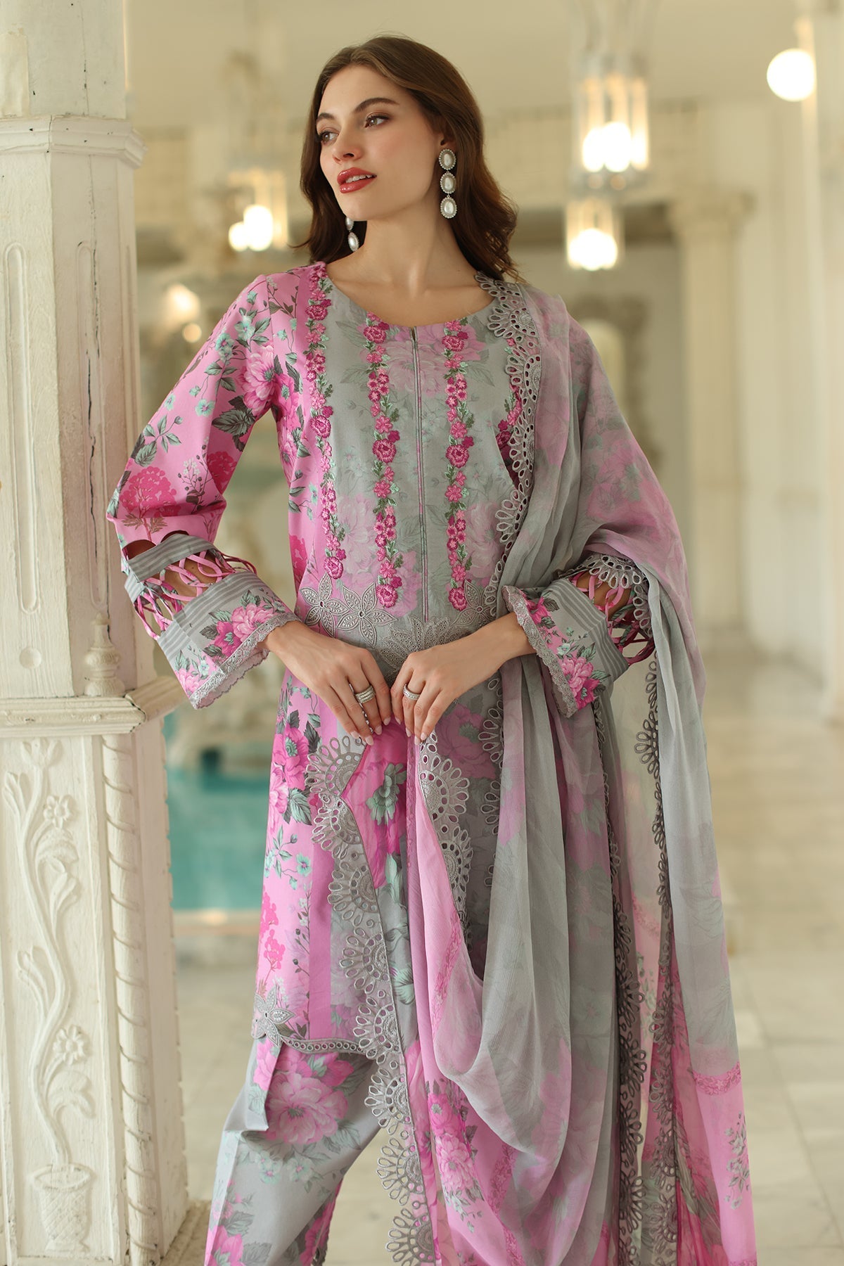 Charizma | Aniq Lawn Collection | AN5-06 - Ladies Clothes -  Libasekhas