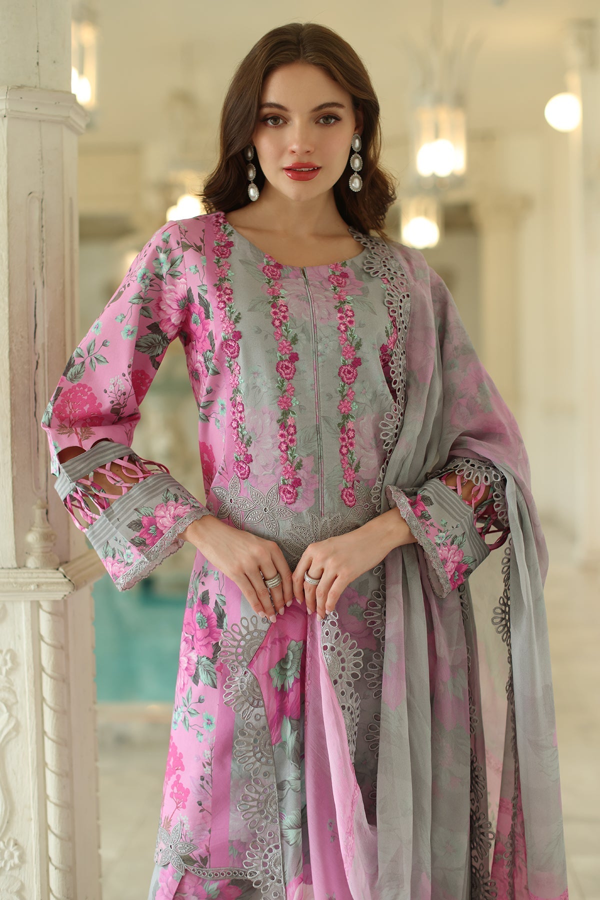 Charizma | Aniq Lawn Collection | AN5-06 - Ladies Clothes -  Libasekhas