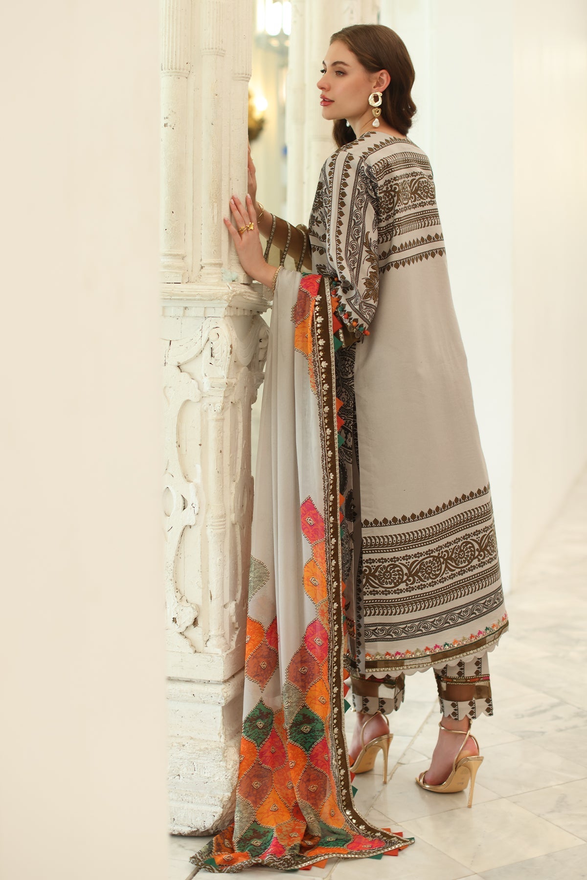 Charizma | Aniq Lawn Collection | AN5-08 - Ladies Clothes -  Libasekhas
