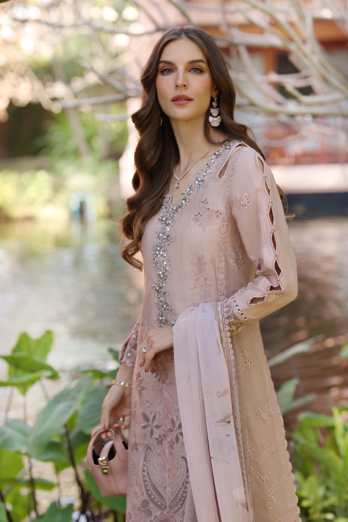 Noor by Saadia Asad | Eid Luxury Laserkari 25 | D6-B - by - Libasekhas UK - Registered Vendor of : Noor by Saadia Asad - 100% Original Designer Dresss