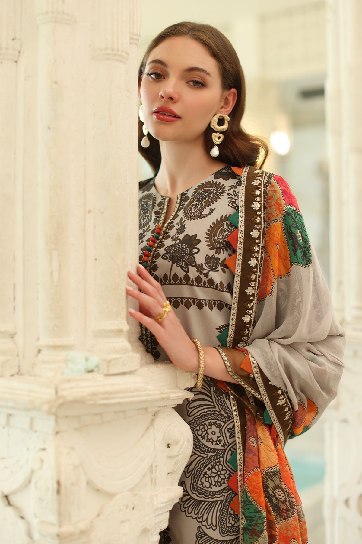 Charizma | Aniq Lawn Collection | AN5-08 - Ladies Clothes -  Libasekhas