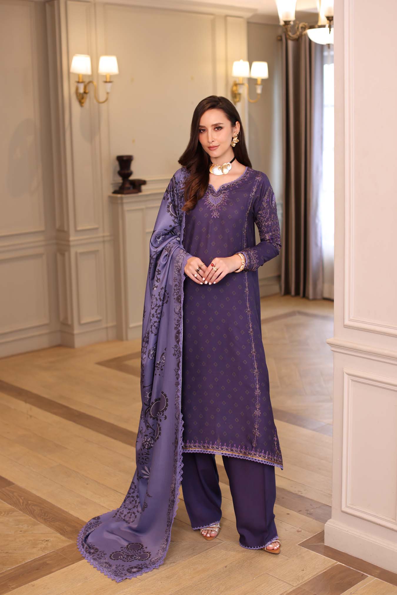 Saadia Asad | Winter Printkhaas 25 | D6 - B - by Libasekhas UK - Registered Vendor of : Saadia Asad - 100% Original Designer Dress