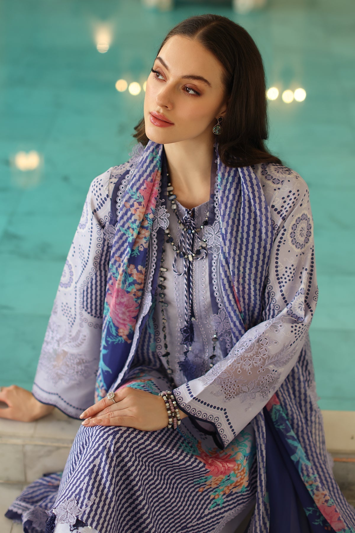 Charizma | Aniq Lawn Collection | AN5-01 - Ladies Clothes -  Libasekhas