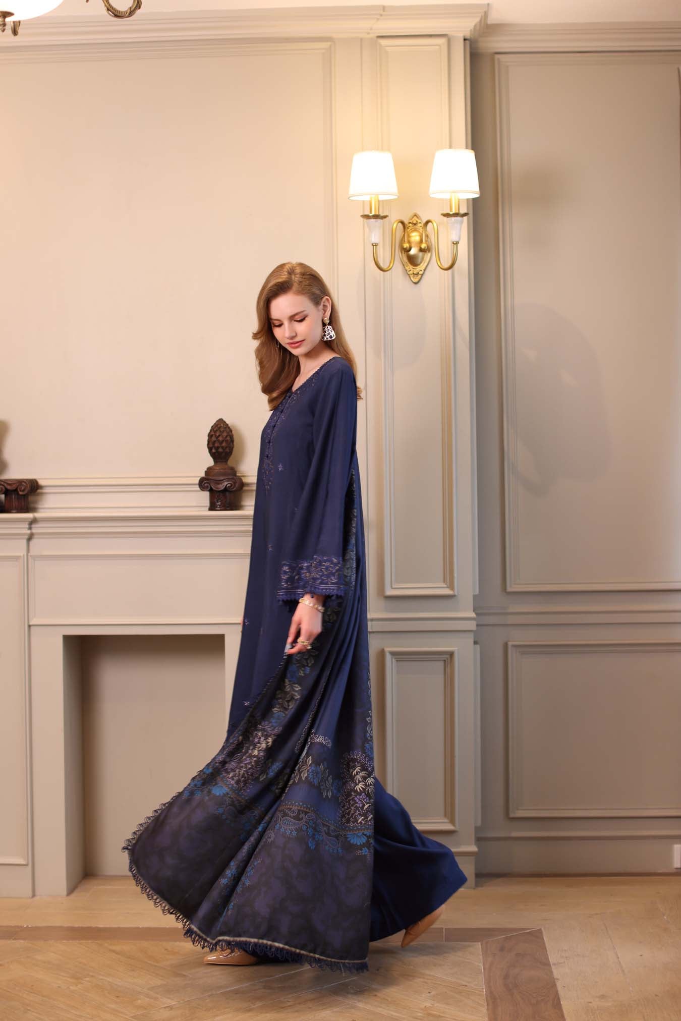 Saadia Asad | Winter Printkhaas 25 | D7 - B - by Libasekhas UK - Registered Vendor of : Saadia Asad - 100% Original Designer Dress