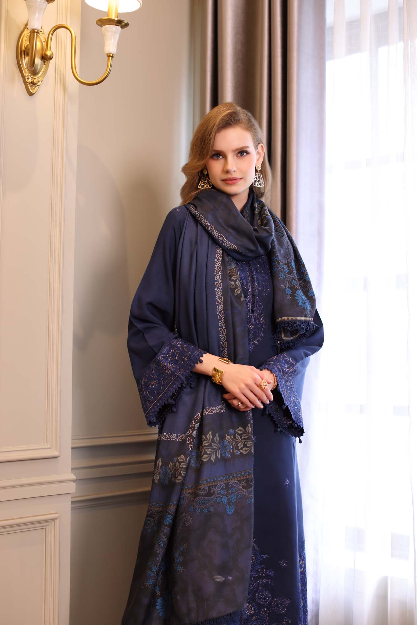 Saadia Asad | Winter Printkhaas 25 | D7 - B - by Libasekhas UK - Registered Vendor of : Saadia Asad - 100% Original Designer Dress