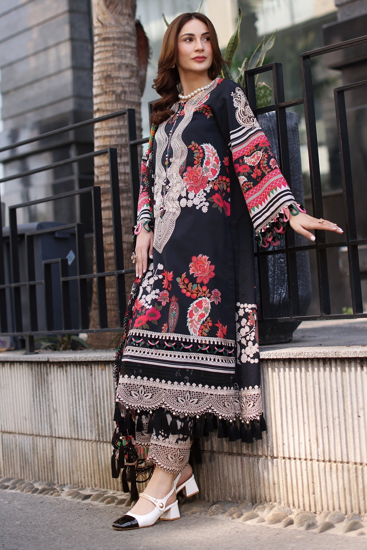 Charizma | Combination Lawn |CC5-21 - by - Libasekhas UK - Registered Vendor of : Charzima - 100% Original Designer Dresss