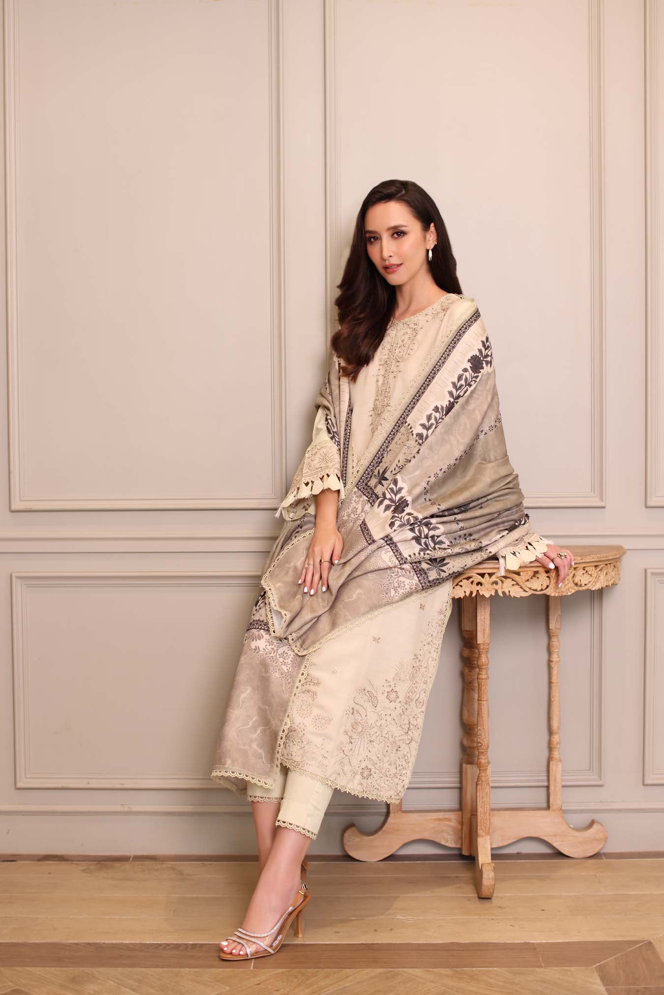 Saadia Asad | Winter Printkhaas 25 | D7 - A - by Libasekhas UK - Registered Vendor of : Saadia Asad - 100% Original Designer Dress