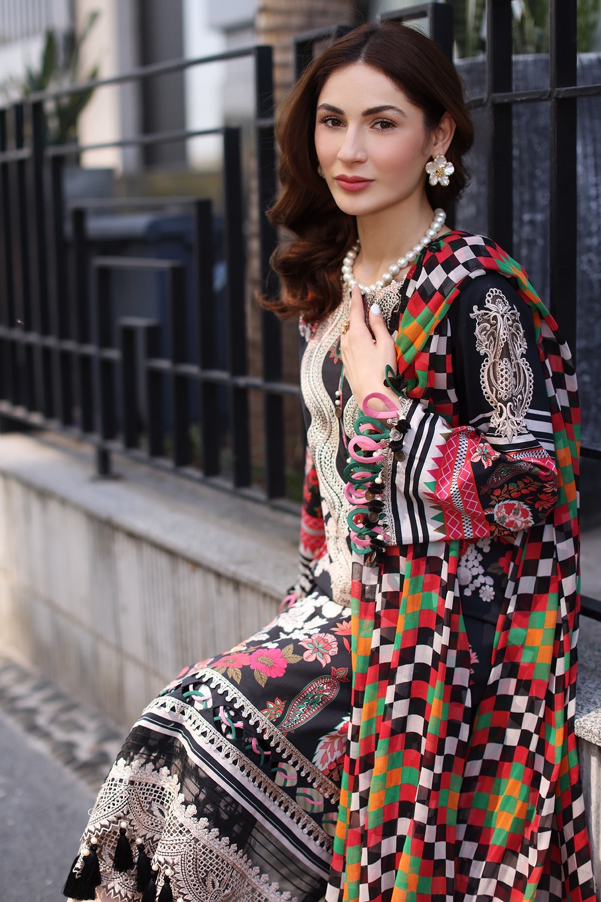 Charizma | Combination Lawn |CC5-21 - by - Libasekhas UK - Registered Vendor of : Charzima - 100% Original Designer Dresss