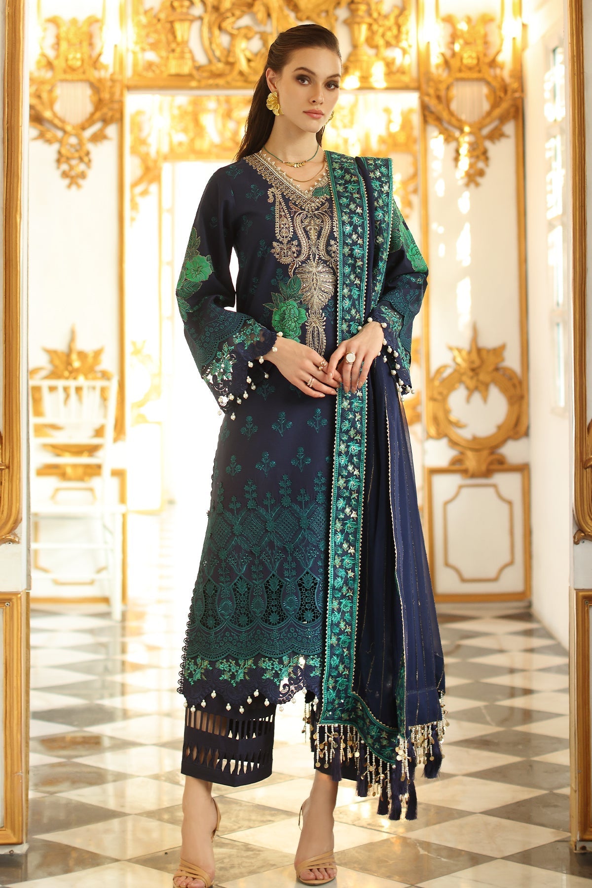 Charizma | Tabeer Eid Edition 25 | CT5-08 - Ladies Clothes -  Libasekhas
